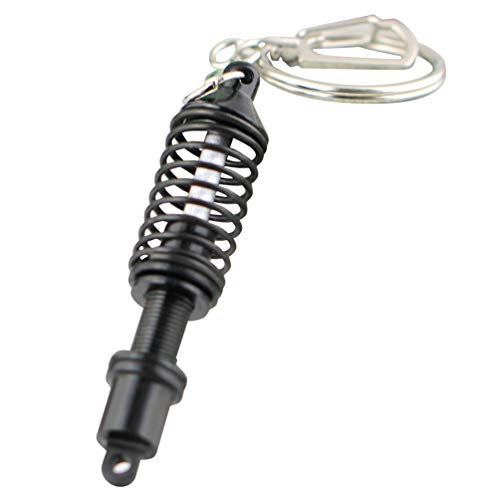Maycom® Pack Of 5Pcs Coilover Keychain Creative Hot Auto Part Model Accessories Shock Absorber Shape Keychain Keyring Key Chain Ring Keyfob Key Fob Holder #TOP5