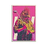 CDSOVNNG Miami Hotline Game Art Poster, dekoratives 