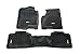 Outland Black Front and Rear Floor Liner Kit For Select Cadillac Escalade, Chevrolet Avalanche, Silverado, Suburban, Tahoe, GMC Sierra and Yukon Models