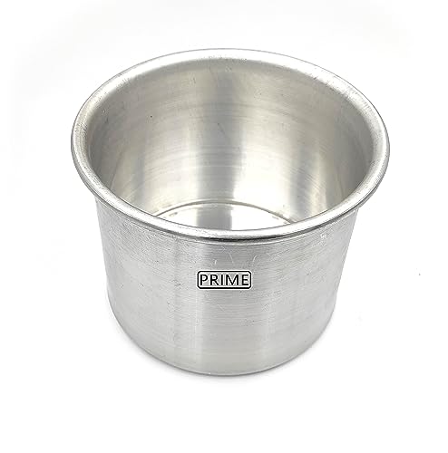 Image of Prime Bakers and Moulders Round Aluminum Baking Cake Pan /Mould for Oven (3 Inch)