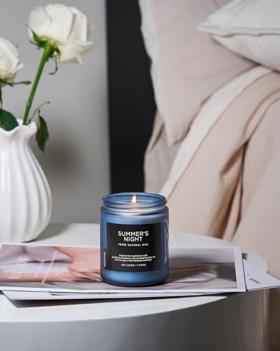 M&SENSE アロマキャンドル ミニ サマーズ・ナイトの香り 200g