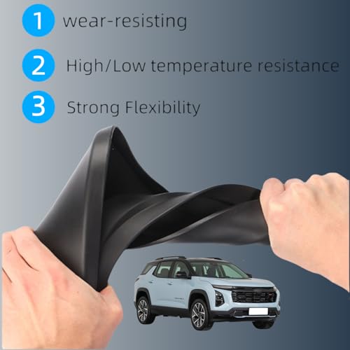Image of Mud Flaps for 2024 2025 Chevrolet Equinox Plus，Wheel & Tire Splash Guards, Mudflaps for Car, All Weather Tire Protector Splash Guards Mudflaps for Chevrolet Equinox Exterior Accessories