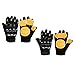 Lljsszr Longboard Skate Gloves for Enhanced Protection, Four Slider
