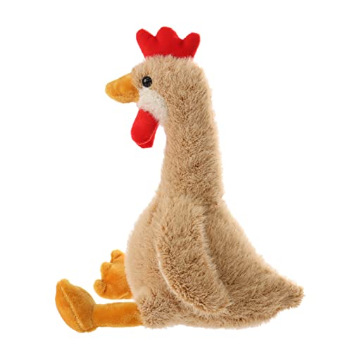 Apricot Lamb – Kuscheltier Hahn 25 cm – Plüsch Spielzeug Plüschtier für Kinder und Baby – Flauschiger Stofftier zum Spielen, Geschenk & Kuscheln – Gemütliches Schmusetier – Weizen Nerz Hahn