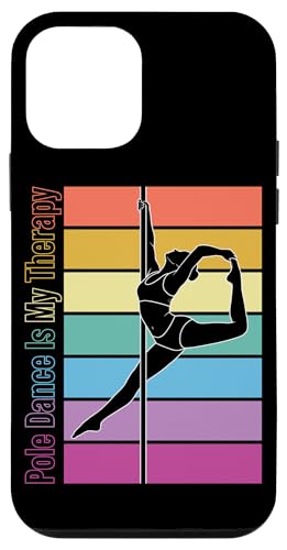 Pole Dance Is My Therapy ���g�� ���C���{�[ �|�[���_���X �X�}�z�P�[�X iPhone 12 mini �p