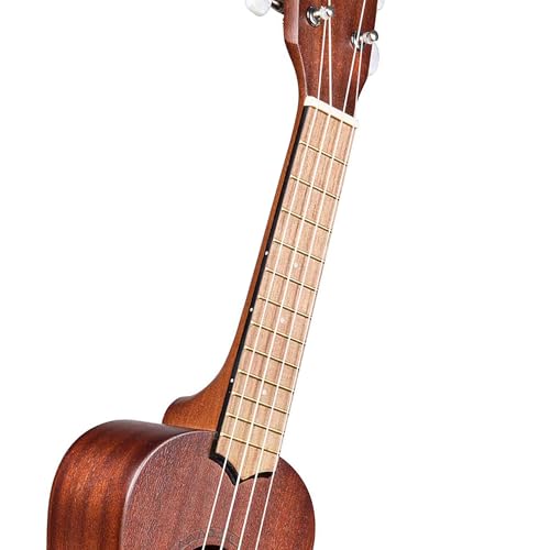 Image of Kala KA-15S-H1 Satin Mahogany Soprano Ukulele - Hawaiian Islands Bundle with Gig Bag, Tuner, Austin Bazaar Instructional DVD, and Polishing Cloth