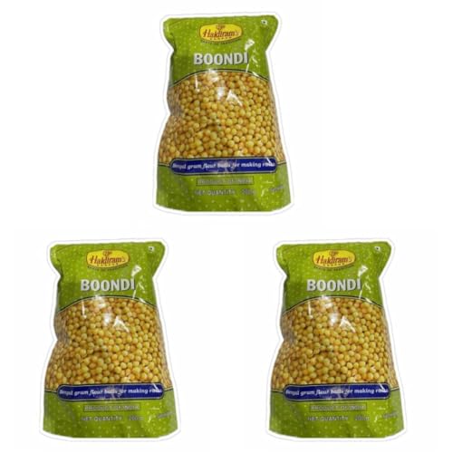 Image of Haldiram's Nagpur Khari Boondhi, 200 grams (Pack of 3)