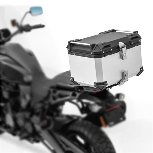 Caissons de protection premium en aluminium Silver X Box pour moto VOGE