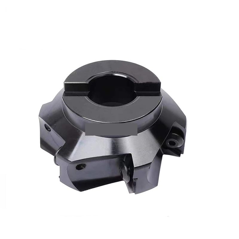 Milling machines, Right Angle Square Shoulder Indexable Face Milling Cutter Shell Mill For Carbide Inserts(22-100-32-5T)