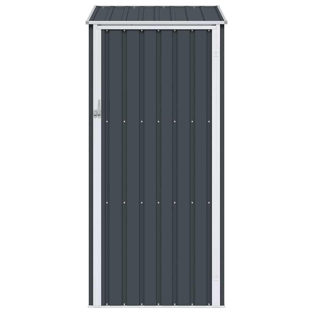 vidaXL Capanno da Giardino Antracite 87x98x159 cm Acciaio Zincato
