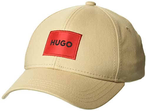 Image of Hugo Men's Square Logo Cotton Cap