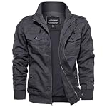 EKLENTSON – EKLENTSON Übergangsjacke Herren Classic Pilotenjacke Stehkra