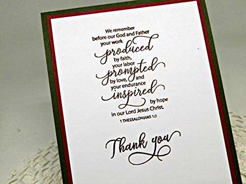 Stamp Simply Clear Stamps Pastor And Ministry Appreciation Greetings Christian Religious (2-Pack) 4X6 Inch Sheets - 19 Pieces #TOP5