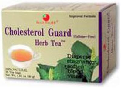 Health King Té de hierbas Cholesterol Guard - 20 bolsitas de té