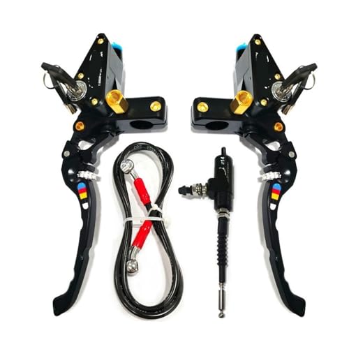 Levier de frein moto hydraulique 22 mm évitant les chutes à l'arrêt