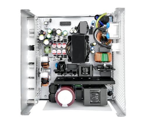 Image of Thermaltake Toughpower GF3 1000W; ATX 3.1; Native PCIe 5.1 12V-2x6; Color Matched Connectors; Japanese Main Capacitors; Colored Custom 135mm Fan; 80 Plus Gold Certified; Snow; PS-TPD-1000FNFAGU-S