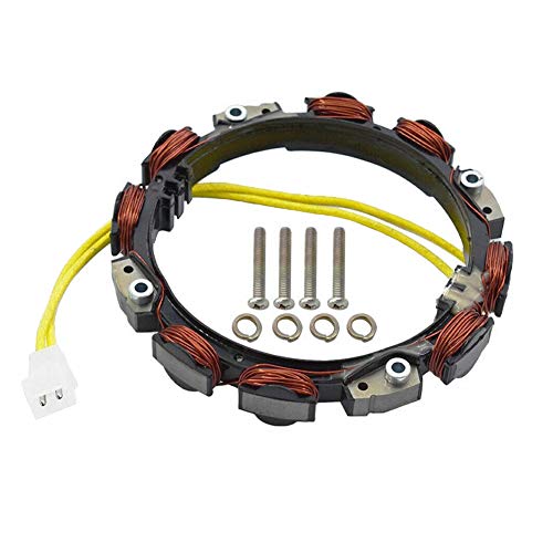 Fuerdi 592830 Alternator Magnetic Coil stator for John Deere GT235 LT166 Toro Alternator Replace 696458, 691064, 393295 Lawn Mower Alternator Engine