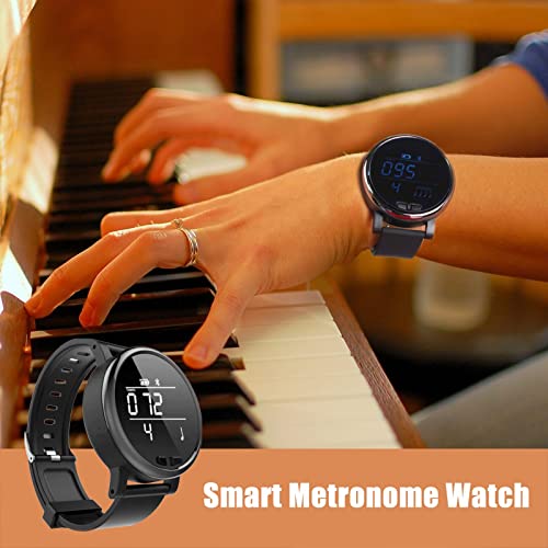 WOTEG 5 Pcs Montre-Bracelet métronome vibrante | Montre vibrante métronome Portable avec Tempo, Beat et RHY | Montres à… - Les Beatles, Paul McCartney, John Lennon, RIngo Starr, George Harrison WOTEG 5 Pcs Montre-Bracelet métronome vibrante | Montre vibrante métronome Portable avec Tempo, Beat et RHY | Montres à… – Image 3