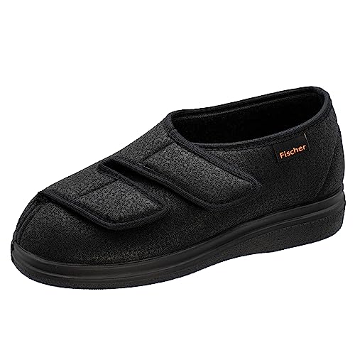 Preisvergleich Produktbild Fischer Unisex Ortho Niedrige Hausschuhe, Schwarz (Schwarz 222), 46 EU