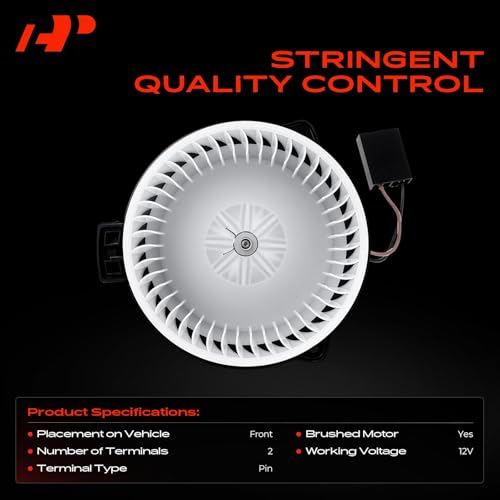 Image of A-Premium Front HVAC Heater Blower Motor with Fan Cage