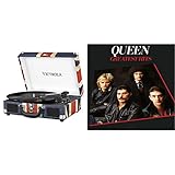 Produkt 1: Auf diesem Plattenspieler mit drei Geschwindigkeiten (33 1/3, 45, 78 U/min) können Sie all Ihre Vinylschallplatten und Lieblingsalben abspielen