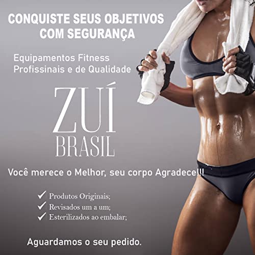 Kit Funcional Escada Agilidade + Corda Crossfit + 10 Pratos + 10 Cones Treino