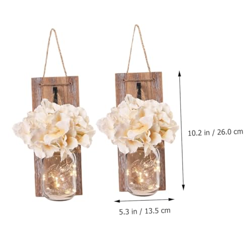 Candelabro vintage de madera para iluminar el salón 3