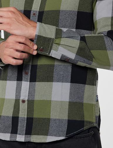 Image of Pepe Jeans Men's Regular Fit Full Sleeve Checkered Cotton Casual Shirt | Check Shirt for Man | Smart & Stylish | Multiple Styles | Mens Casual Shirts