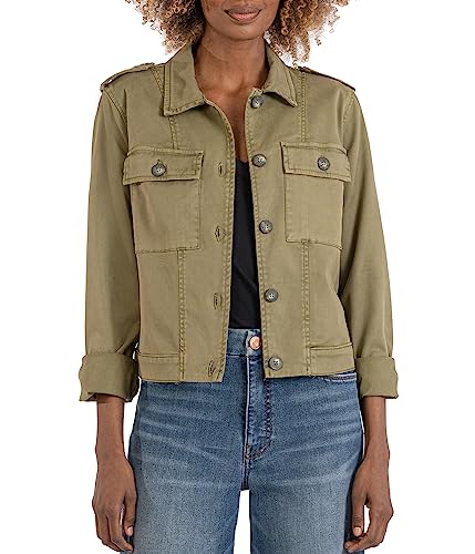 KUT from the Kloth Rosalyn Flap Pockets Trucker Jacket