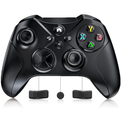 Lapezei Wireless Controller für Xbox Series S/X, Xbox One, Kompatibel mit PC/Android/iOS, Bluetooth Gamepad mit Back Buttons Marco, Turbo, Dual Vibration, 6-Axis Sensor, 3.5mm Audio Jack