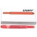 LAMY Cartridges Refill, Pack of 5, Red (LT10RD)
