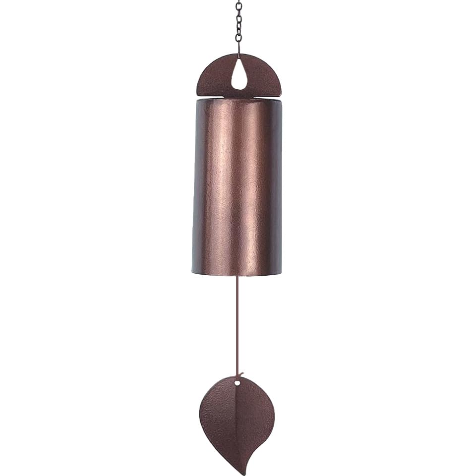 Campana De Viento De Sonido Profundo, 9.8 Inx1.4 In Campana De Viento Tranquila, Campan De Vient De Bajo Al Aire Libre, Hilandero De Vient De Jardin, Decoración De Jardín Al Aire Libre