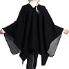 Zando Women's Warm Winter Poncho - Oversized Shawl... #4