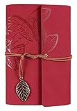 REIFOR Notizbuch Notizblock Dickes Klassisches Notizbuch In Schreibwaren & Bürobedarf Trennwände In Büroprodukte A6 Kunstleder College Liniert Reisetagebuch(A-Red)