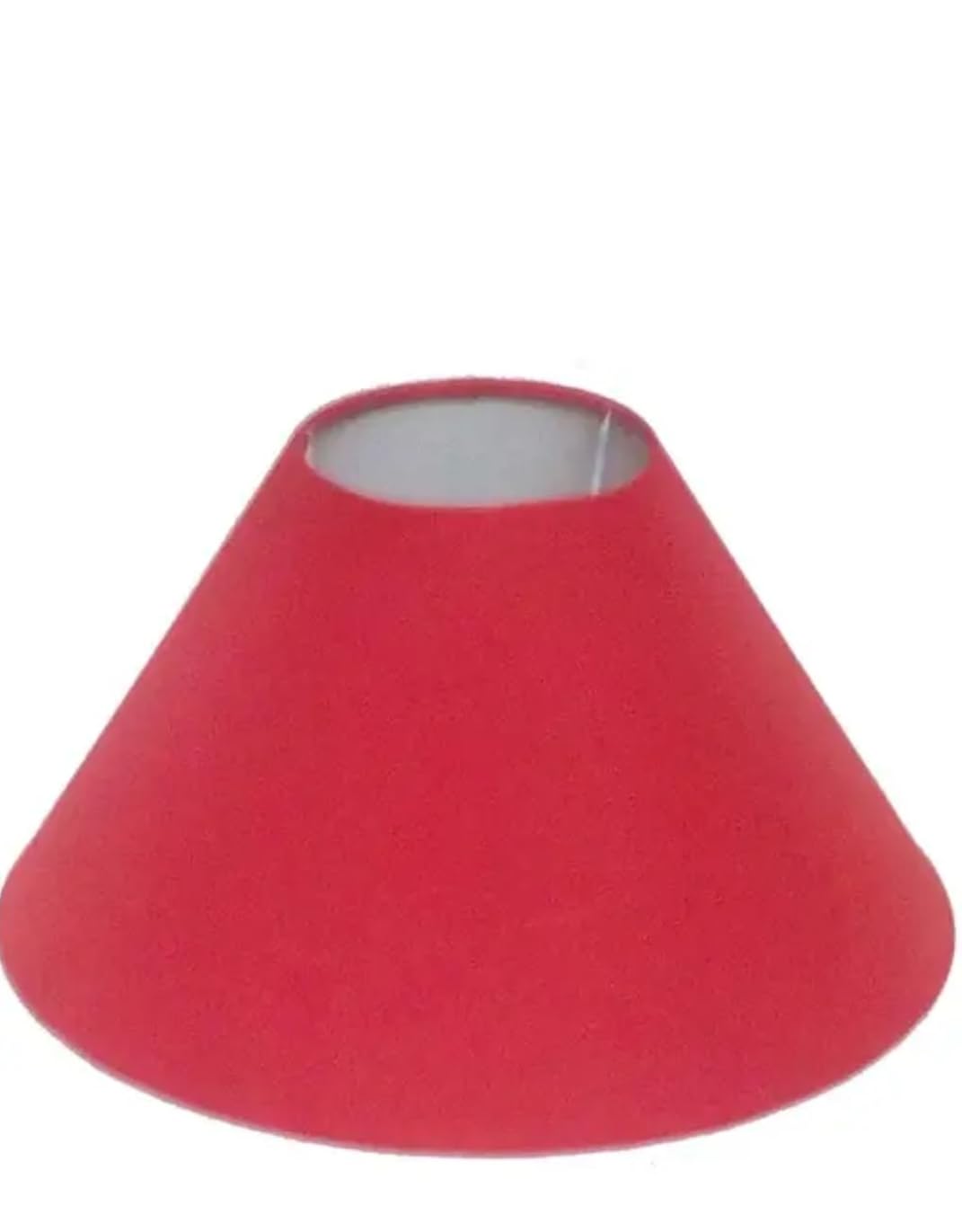 A.J Handicraft Drum Lamp Shade 10"inch Table & living, room Bedroom [Shade Color Red]-image-7