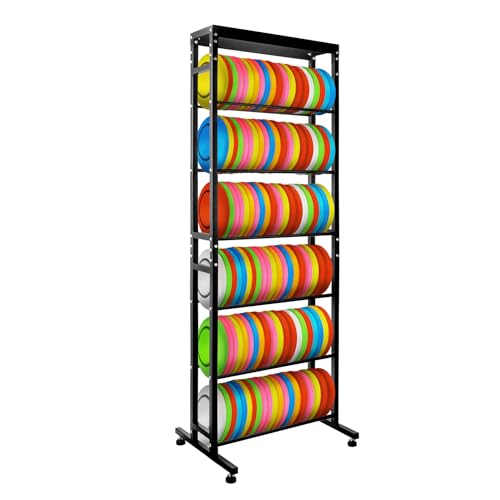 6-Tier Disc Golf Storage Rack