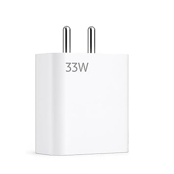 SonicCharge 33W Fast Charger Adapter| Compatible with Redmi Note 10/11/12/13 Series, Redmi 10/12/13, Poco X3/X4/X5/F3/F4, Xiaomi 11 Lite NE, 11T, 12 Lite
