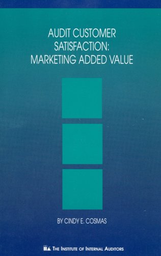 Audit Customer Satisfaction: Marketing Added Value 089413373X Book Cover