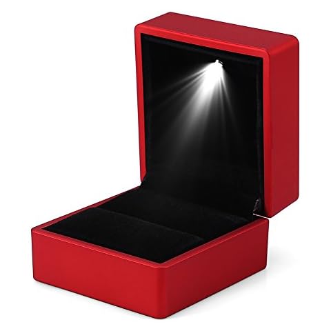 Boîte à Bague LED ZJchao Cover