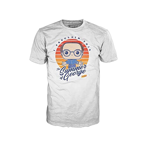 T-shirt Funko Pop Seinfeld George pour vos soirées streaming et style décontracté