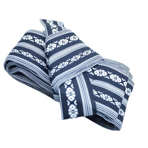 Ceinture kimono en tissu doux ajustable avec breloque japonaise