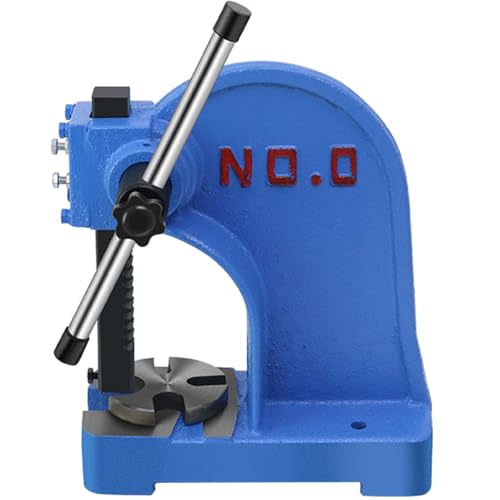 Arbor Press 0.5 Ton,Manual Desktop Punch Press Machine,4.48' Work Height,Manual Arbor Press Cast Iron Body,for Stamping