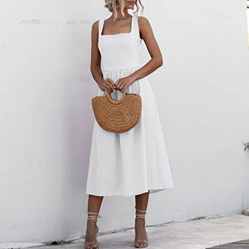 Robe blanche dentelle longue à volant pour un style romantique - 6