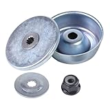 Kit de fixation de lame en métal, compatible avec la tête d'engrenage de débroussailleuse Stihl FS120 F50, 4 pièces de rechange M10 x 1 à gauche