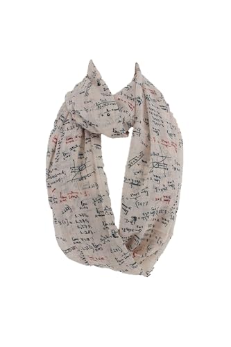 Etwoa Mathematics Infinity Scarf Circle Geek Scarf4