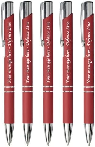 Defence 5 x Personalised Deep Engraved Custom Aluminium Limited E...