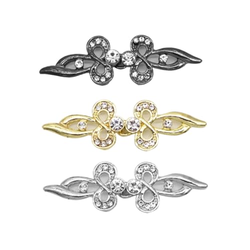 Beaupretty 3Piezas Clips Para Suéter Hebillas Chales De Accesorios Elegantes Para Bufandas y Chaquetas