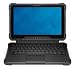 Dell Keyboard Cover with Kickstand for The Latitude 12 Rugged Tablet (Water Proof and Customizable RGB Backlight)