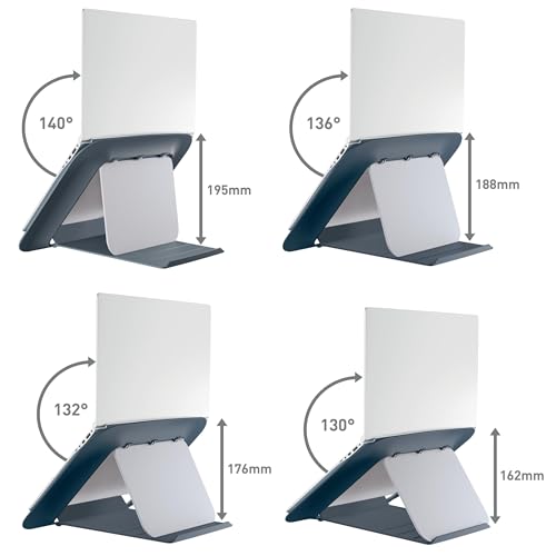 Soporte ajustable para laptop Leitz Ergo Cosy Gris miniatura 5