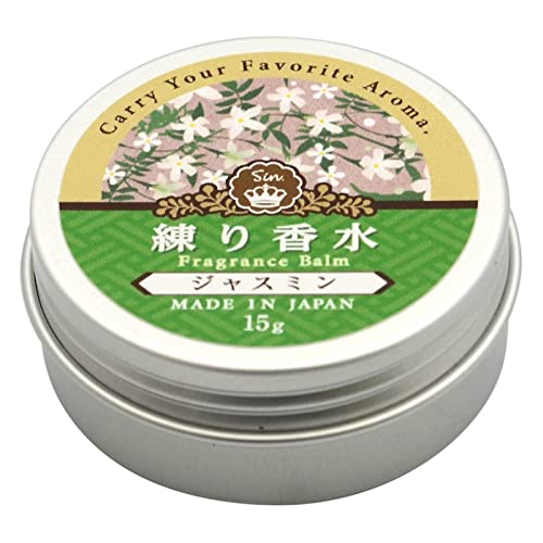 Amazon.co.jp: 日本製 ジャスミン 練り香水 15g ハンドクリーム 保湿